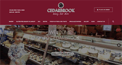 Desktop Screenshot of cedarbrookbakerydeli.com